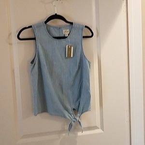 Denim tank